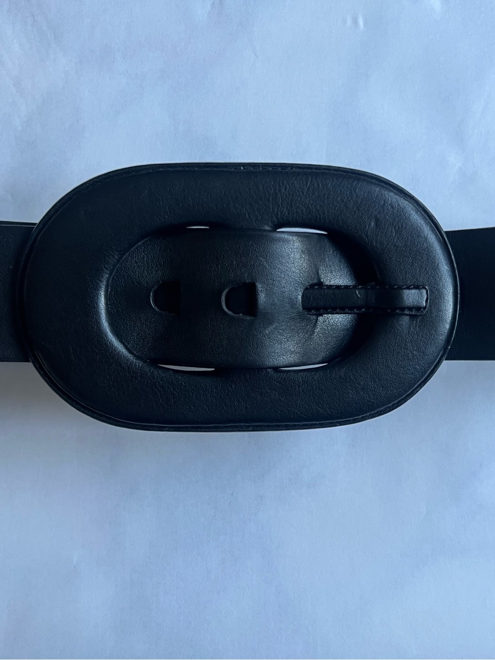 Maison Martin Margiela Oval Big Buckle Belt